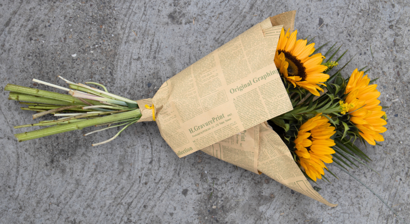 zonnebloemen