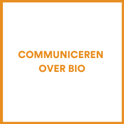 communiceren over bio